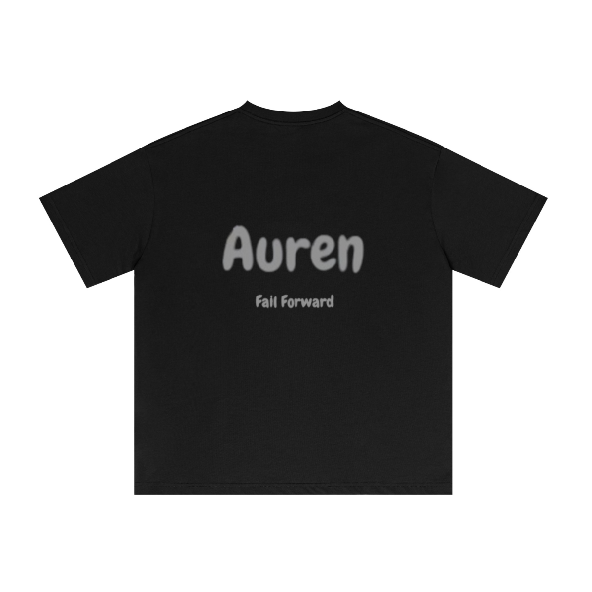 235GSM Men's cool-touch Crew Neck T-shirt Black